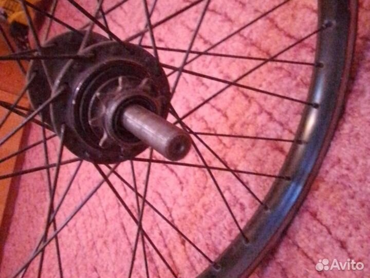 Заднее колесо на BMX