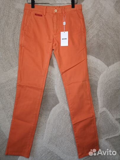 Брюки чинос Moschino