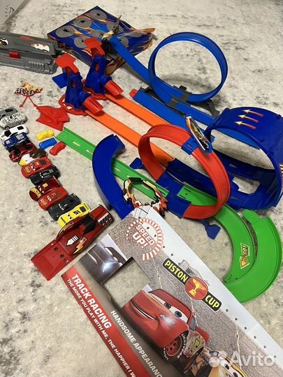 Автотреки тачки mcqueen