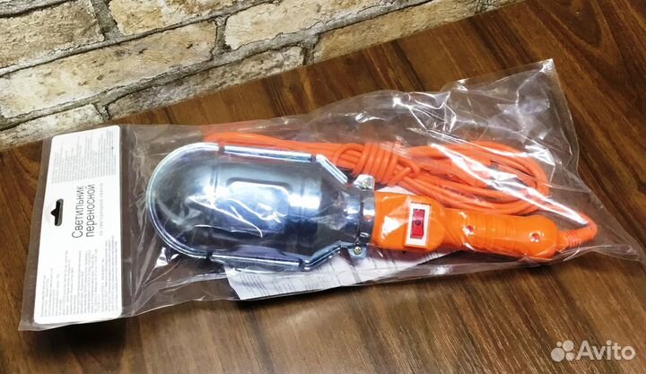 Светильник переносной Новый с выключателем