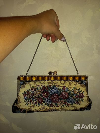 Сумка-клатч театральная СССР ретро винтаж