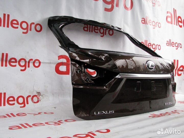 Lexus RX 4 крышка багажника черная 2015+