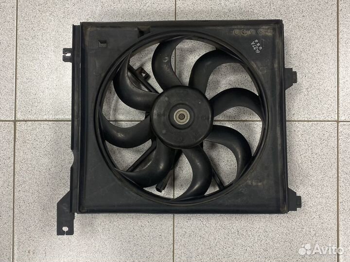 Вентилятор кондиционера с кожухом киа церато