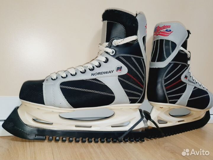 Коньки Хоккейные Nordway 43 размер почти новый