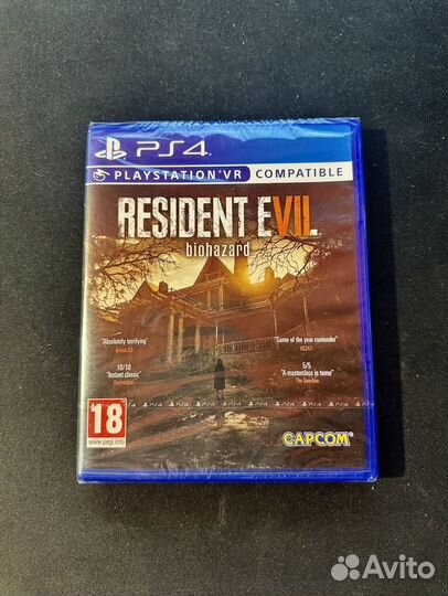 Resident Evil 7 Biohazard ps4 (Новый)