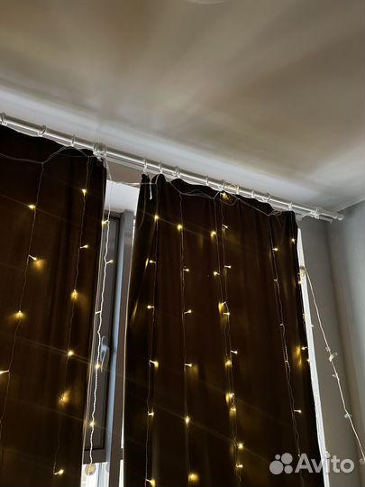 Гирлянда штора 3 на 2