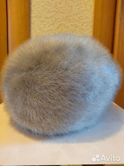 Шапка норковая женская