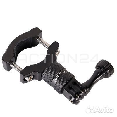 Крепление на трубу 360 металлическое для экшн каме