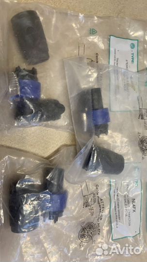 Разьемы AVC, speakOn 4, Neutrik nl4fx