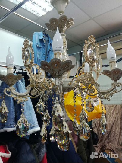 Люстра хрустальная