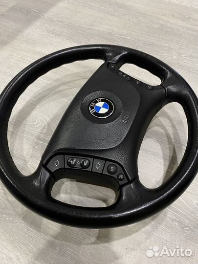 Руль BMW E46 с подушкой