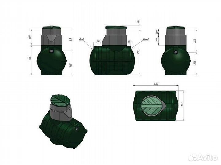 Септик для дачи