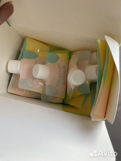 Молокоотсос Avent ручной и пакеты для заморозки