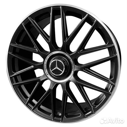 Диски Alloy Wheels 5484-2085 8.5xR20 5*112 ET38 D66.6 Satin Black Machined Lip