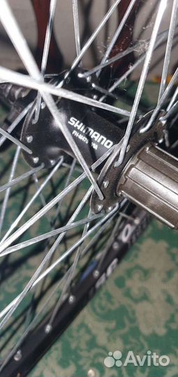 Новое колесо на 26 shimano, alivio