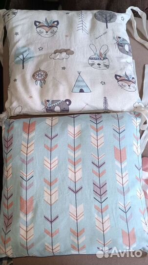 Бортики в детскую кроватку