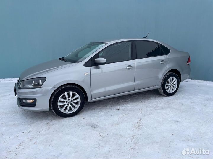 Volkswagen Polo 1.6 AT, 2018, 106 729 км