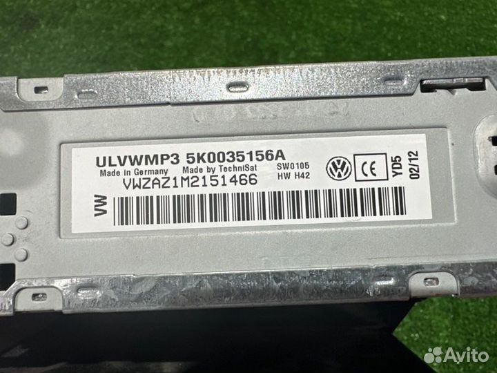 Магнитола штатная Volkswagen Jetta 6 седан 2012