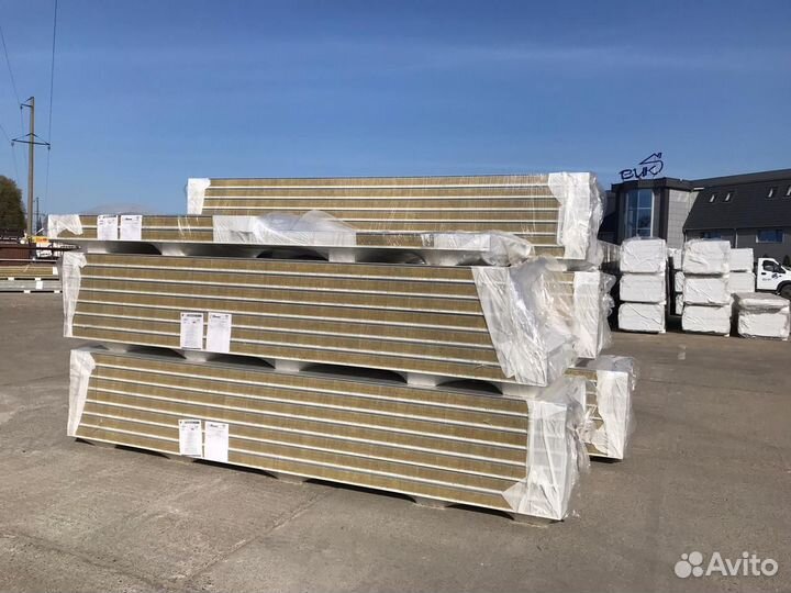 Сэндвич панели для круглогодичного монтажа