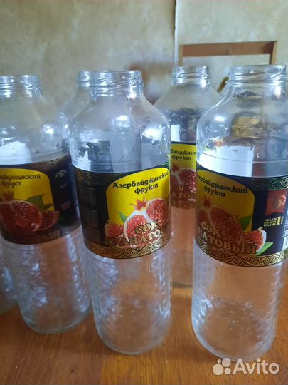 Бутылки стеклянные 1 л