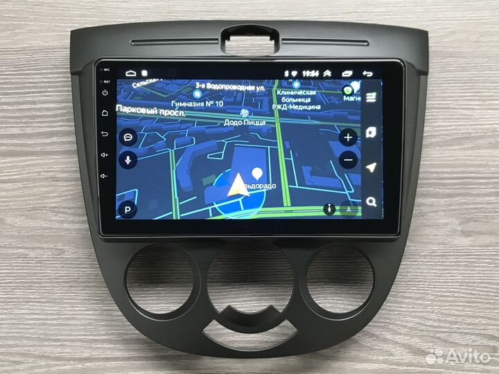 Магнитола 2DIN на Chevrolet Lacetti Android