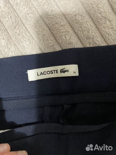 Брюки эластичные Lacoste