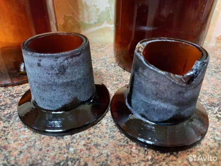 Бутыль/банка/склянка с притертой пробкой СССР