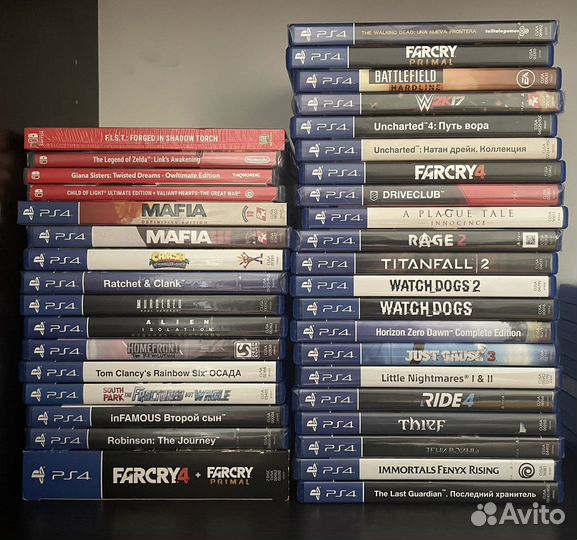 Игры PS4, Nintendo switch