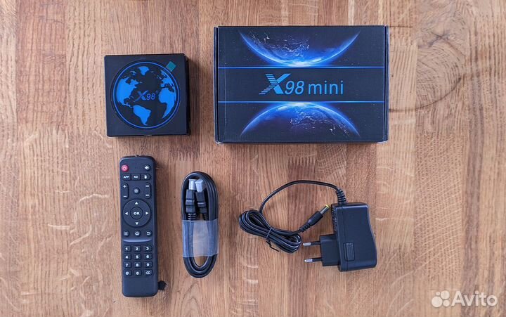 X98 mini - 4/32 Android TV 1200 каналов, новинки к