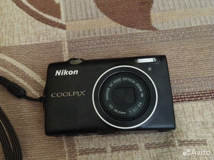 Компактный фотоаппарат nikon coolpix