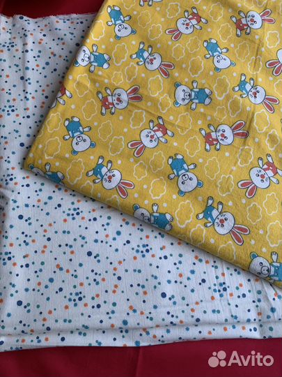 Отрезы тканей советских времен