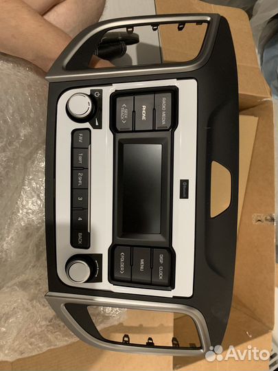 Штатная магнитола. Бортовой компьютер