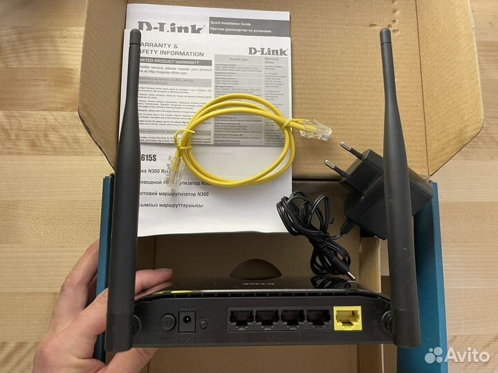 Wifi роутер D-Link DIR-615S