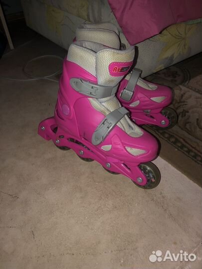 Роликовые коньки детские 32-35 (раздвижные )