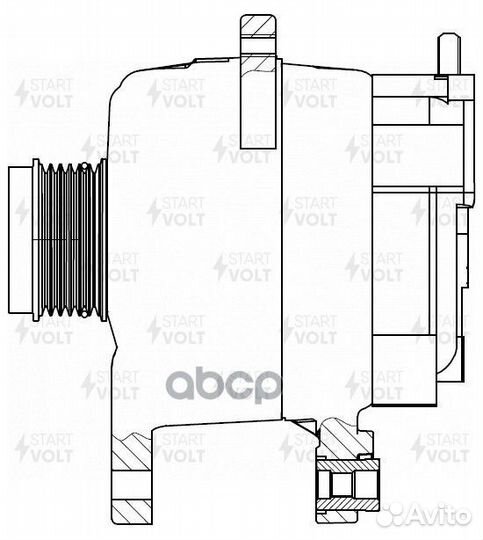 Генератор hyundai IX35 10/I40 11- 2.0GDI 120A