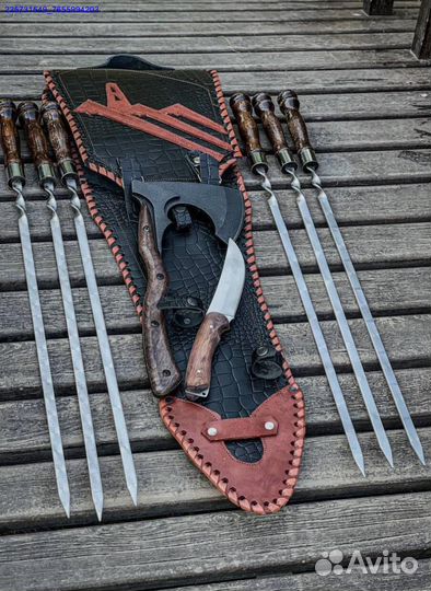 Шашлычный набор колчан (Арт.37725)