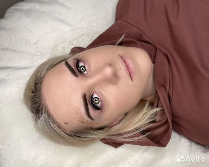 Перманентный макияж бровей, губ и век мак