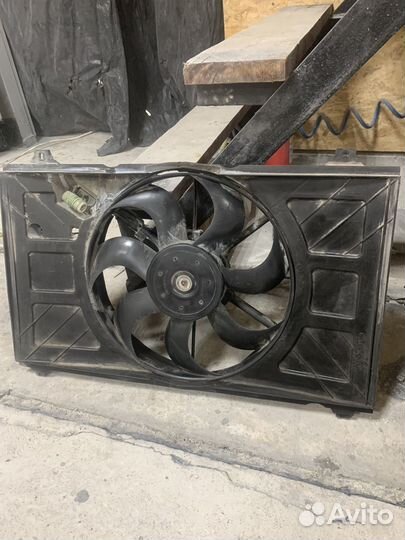 Вентилятор радиатора Kia Rio 2