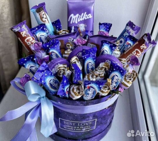 Съедобные букеты для женщин