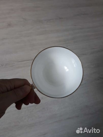 Чашки костяной фарфор СССР 6шт