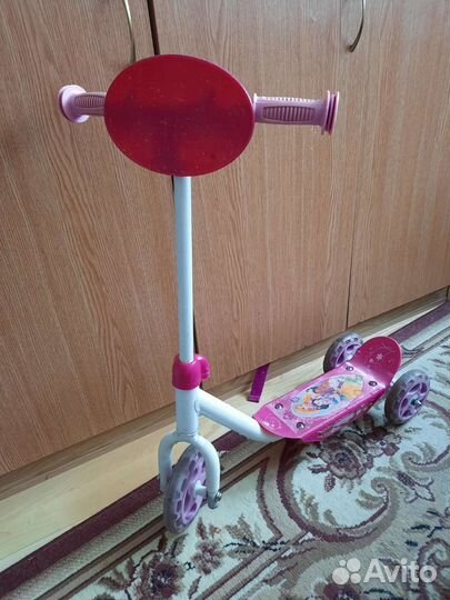 Самокат детский трехколесный бу