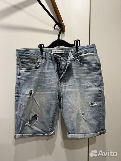 Джинсовые шорты 48