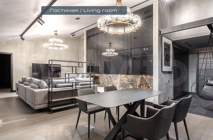 3-к. квартира, 180 м², 5/5 эт.