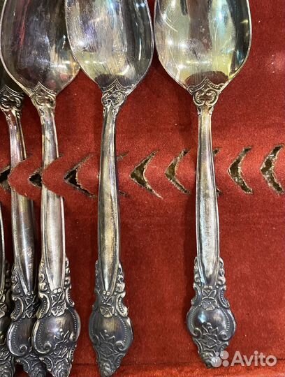 Набор мельхиоровых ложек