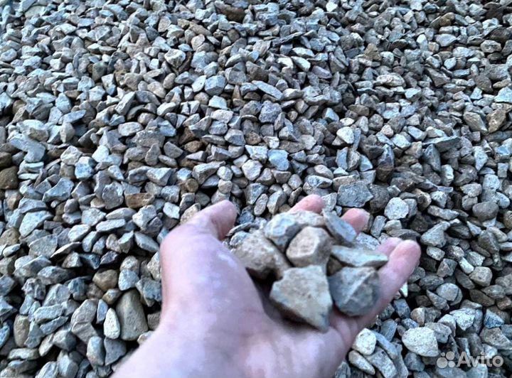 Щебень, песок, чернозем