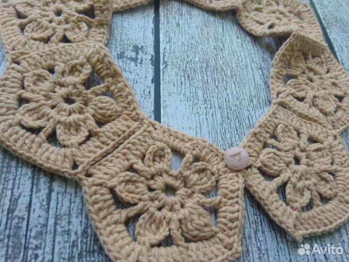 Вязаные воротнички