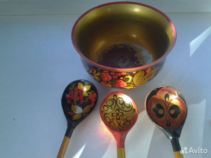 Наборы посуды из кедра, сосны