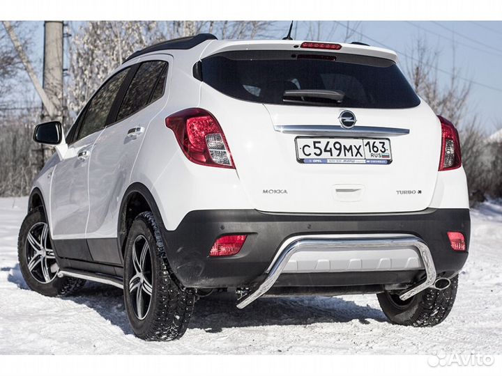 Защита заднего бампера opel Mokka d51мм