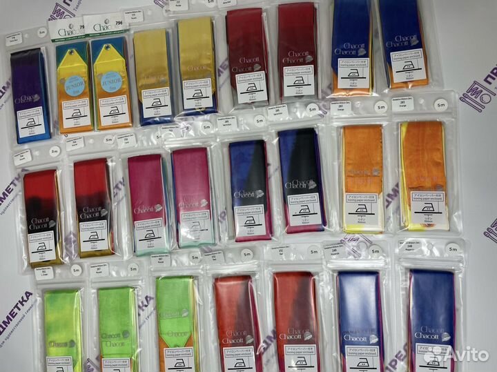 Лента Chacott мультиколор 5 м 248 (Маджента)