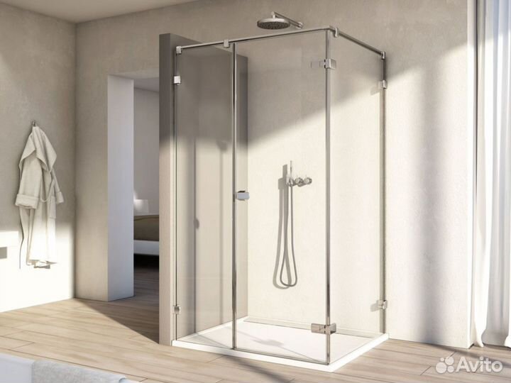 Современные ограждения для душа